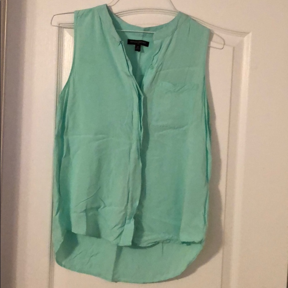 Banana Republic Medium Green Blouse